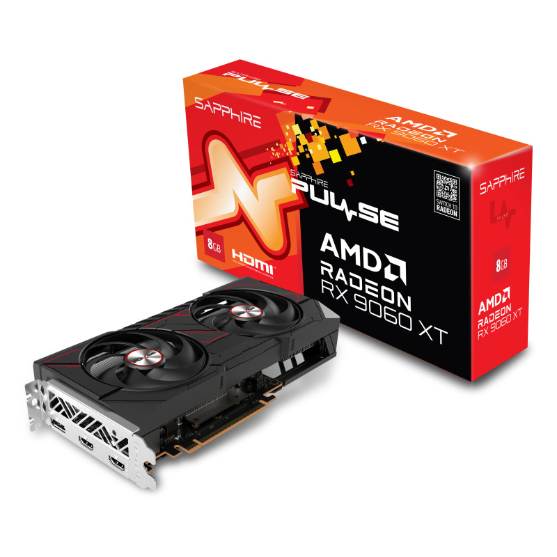 Sapphire PULSE AMD Radeon RX 9060 XT/8GB/GDDR6