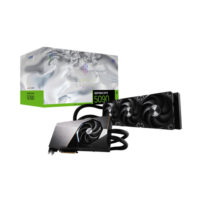 MSI GeForce RTX 5090 SUPRIM LIQUID SOC/32GB/GDDR7