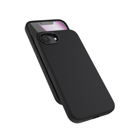 Epico Mag+ Silicone Pre kryt iPhone 16e - čierna