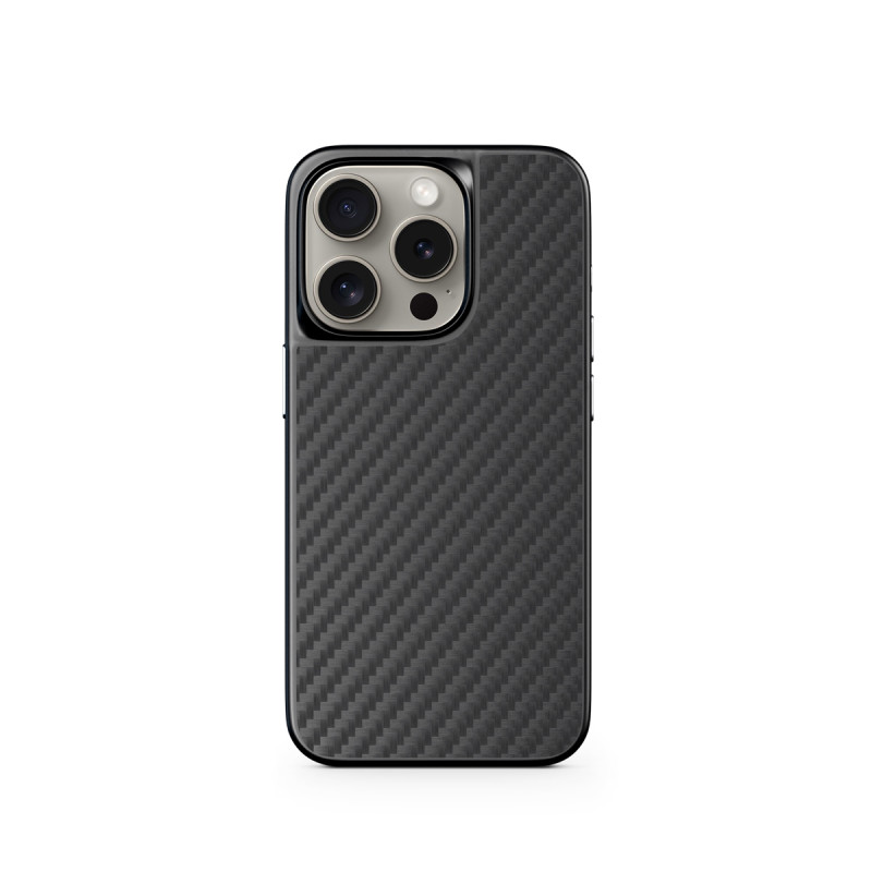 Epico Mag+ Hybrid Carbon kryt iPhone 15 Pro