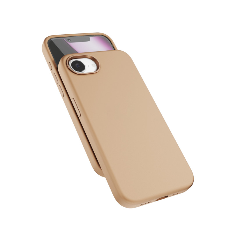 Epico Mag+ Silicone Pre kryt iPhone 16e - titánová