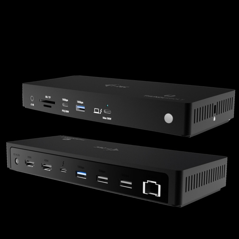 i-tec Thunderbolt4 3x Display Docking Station, Power Delivery 96W