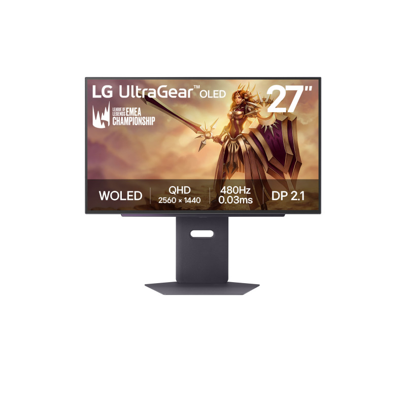 LG UltraGear/27GX790A-B/26,5''/OLED/QHD/480Hz/0,03ms/Black/2R