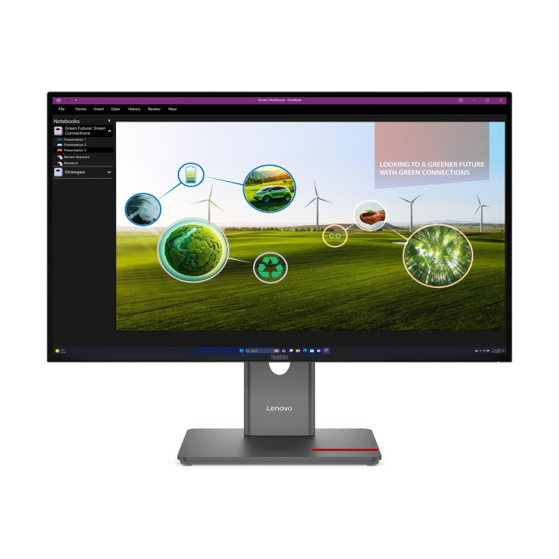 Lenovo ThinkVision/P27q-40/27''/IPS/QHD/120Hz/4ms/Black/3R