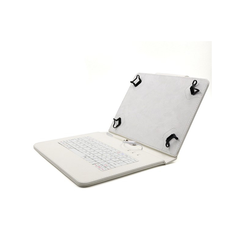 C-TECH puzdro univer.s klav. 9.7-10.1'' biele