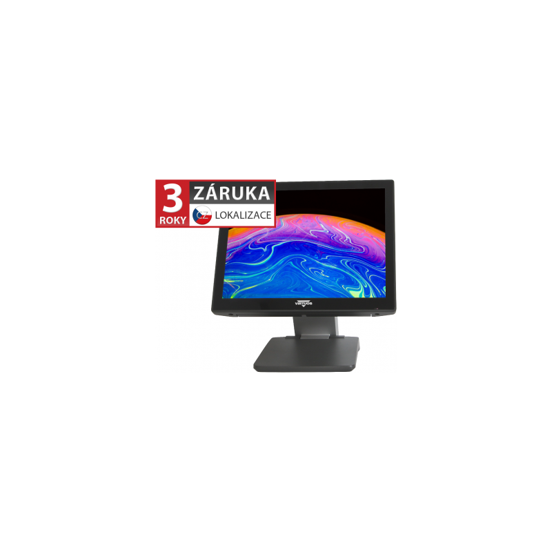 AerXPOS PP-9735, 15'' 4:3 LCD LED, sivá
