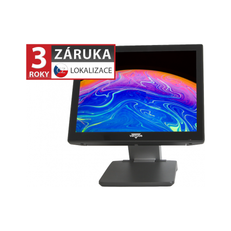 AerXPOS PP-9735, 15'' 4:3 LCD LED, sivá