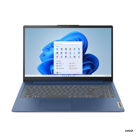 Lenovo IdeaPad Slim 3/15ABR8/R5-5625U/15,6''/FHD/16GB/512GB/RX Vega 7/W11H/Blue/2R