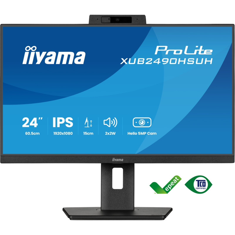 iiyama ProLite/XUB2490HSUH-B2/23,8''/IPS/FHD/100Hz/4ms/Black/3R