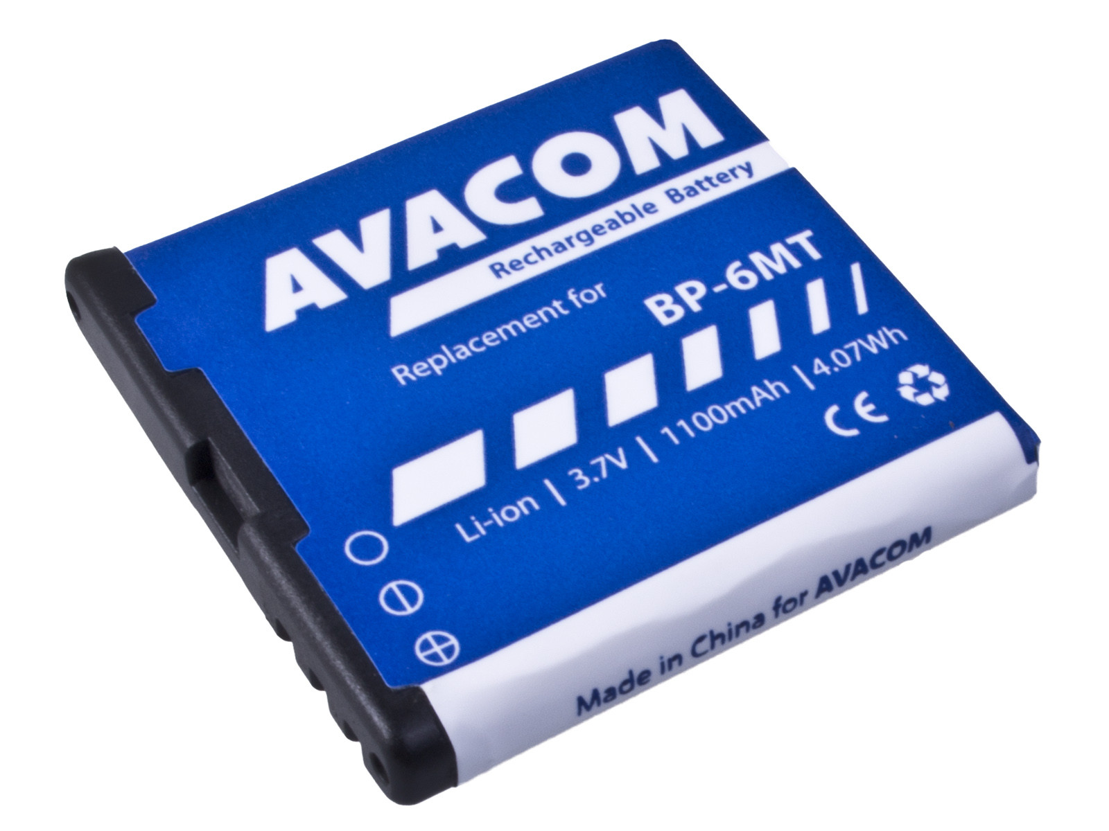 Batéria AVACOM GSNO-BP6MT-S1100A do mobilu Nokia E51, N81, N81 8GB, N82, Li-Ion 3,6 V 1100mAh
