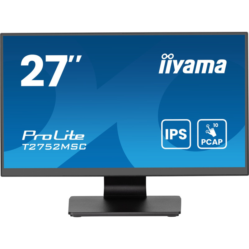 27'' iiyama T2752MSC-B1AG: IPS, FHD, 10p