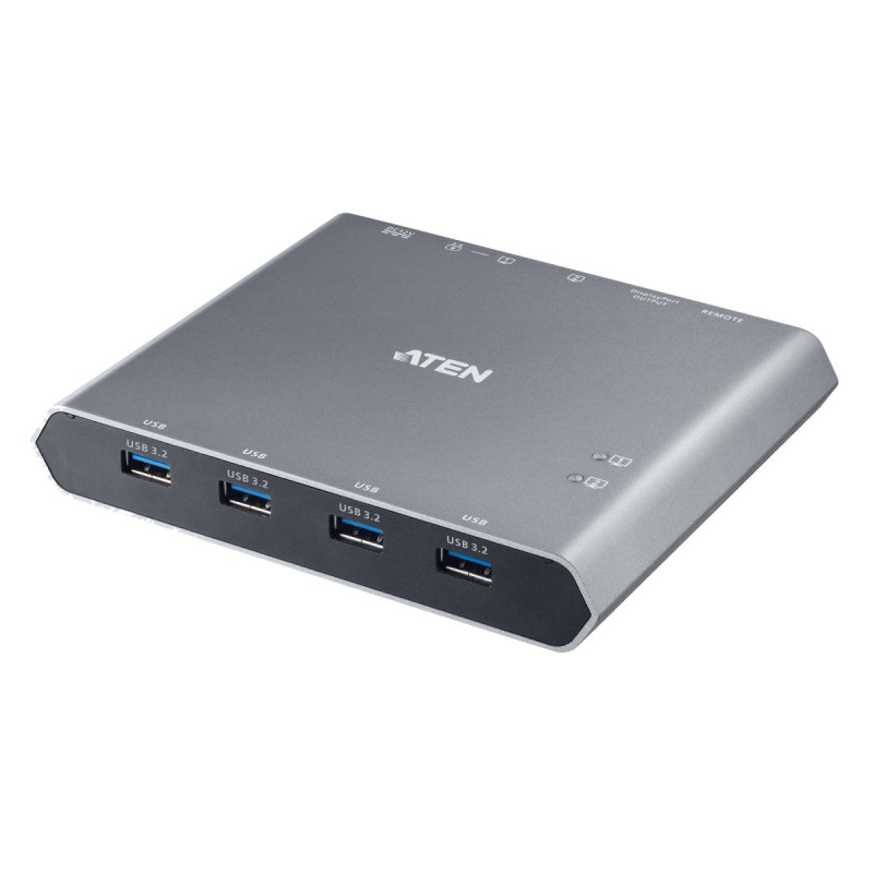 ATEN 2-Port 4K DisplayPort USB-C KVM Dock switch