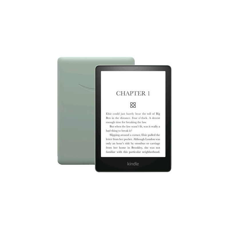 E-book AMAZON KINDLE PAPERWHITE 5 2021, 6,8'' 16GB E-ink displej, WIFi, AGAVE GREEN, SPECIAL OFFERS