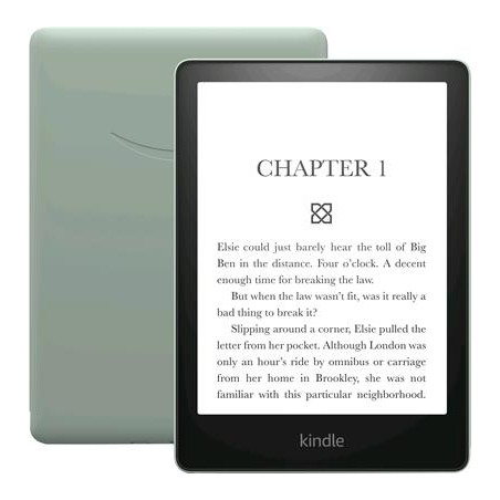 E-book AMAZON KINDLE PAPERWHITE 5 2021, 6,8'' 16GB E-ink displej, WIFi, AGAVE GREEN, SPECIAL OFFERS