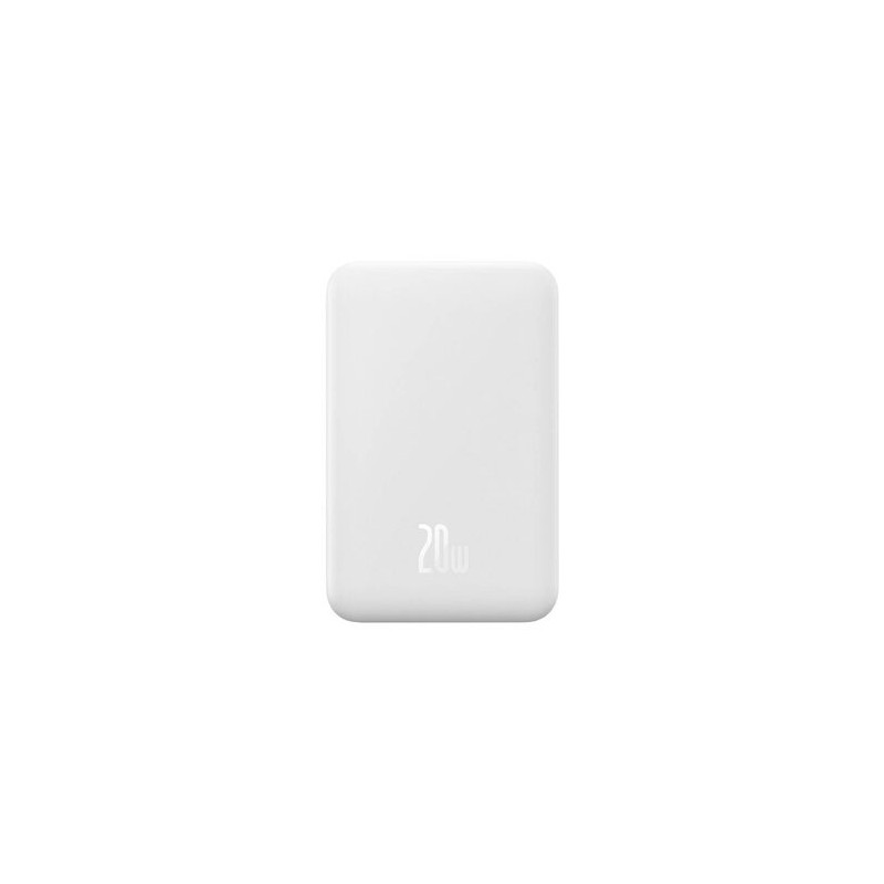 Baseus Magnetická Powerbanka 20000mAh 20W White