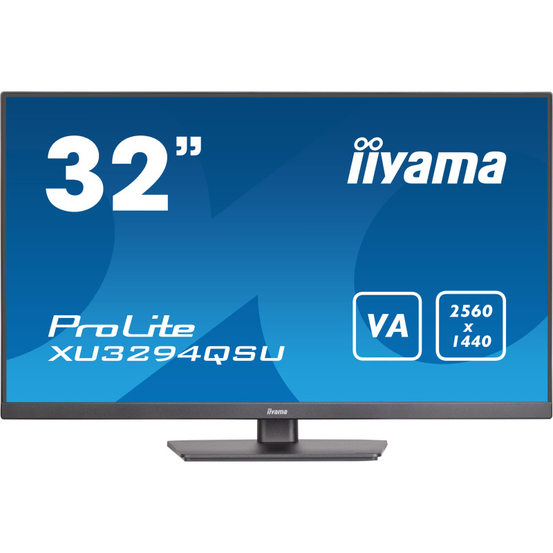 iiyama ProLite/XU3294QSU-B1/31,5''/VA/QHD/75Hz/4ms/Black/3R