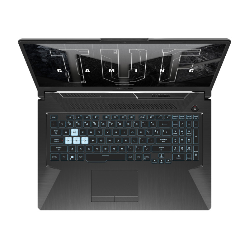 ASUS TUF Gaming F17 - 17,3''/144Hz/i5-11400H/8GB*2/512GB SSD/RTX3050/W10H (Graphite Black/Plastic)