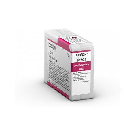 Epson Singlepack Photo Vivid Magenta T850300 UltraChrome HD ink 80ml