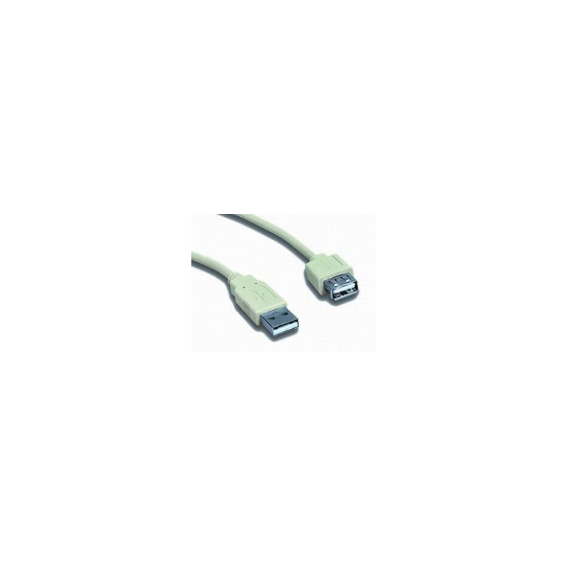 Kábel USB A-A 1,8m 2.0 predlžovací