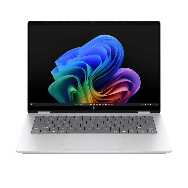 HP Omnibook X Flip/14-fm0003nc/U7-258V/14''/2880x1800/T/32GB/1TB/Intel int/W11H/Silver/2R NBD