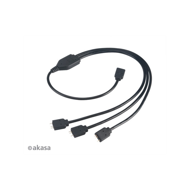 AKASA - RGB LED kábel-splitter adresovateľný 50 cm