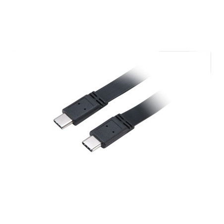AKASA - USB 3.1 typ C na typ C kábel - 1 m slim