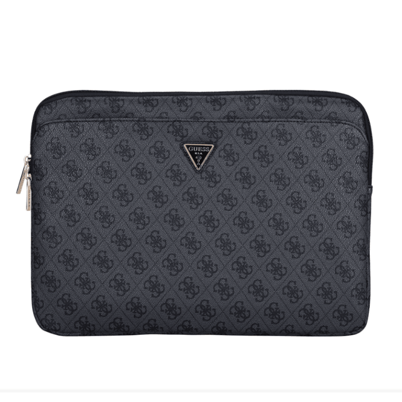 Guess PU 4G Triangle Logo Obal pre Notebook 14'' Black