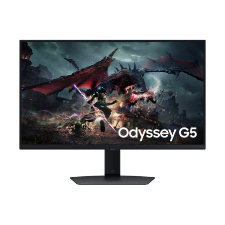 Samsung Odyssey G5/LS27DG500EUXEN/27''/IPS/QHD/180Hz/1ms/Black/2R