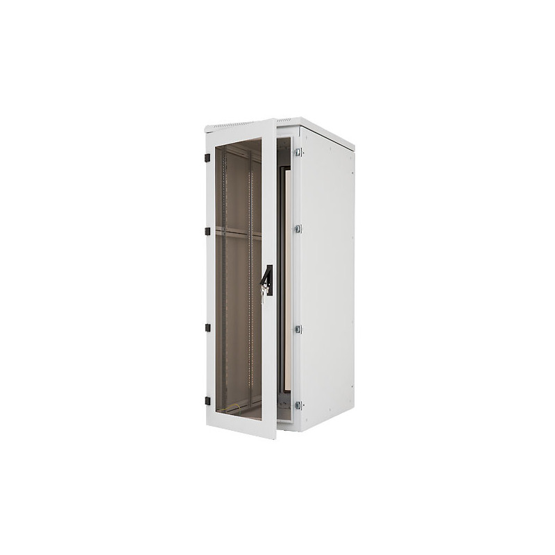 Stojan.rack 42U(š)800x(h)800 RIE IP54,trojbod.zámok s cylinder.vložkou