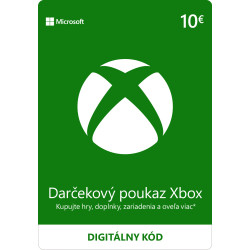 ESD XBOX - Darčeková karta Xbox 10 EUR