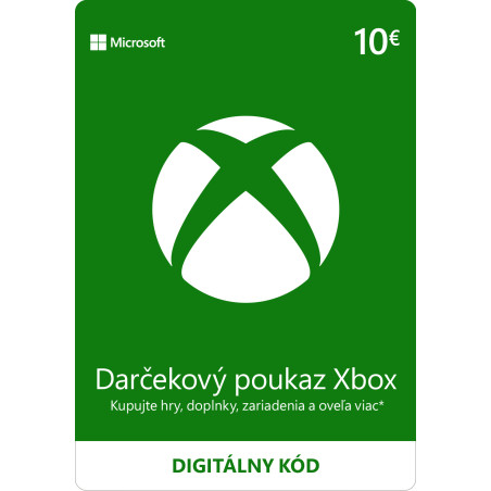 ESD XBOX - Darčeková karta Xbox 10 EUR