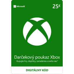 ESD XBOX - Darčeková karta Xbox 25 EUR