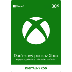 ESD XBOX - Darčeková karta Xbox 30 EUR