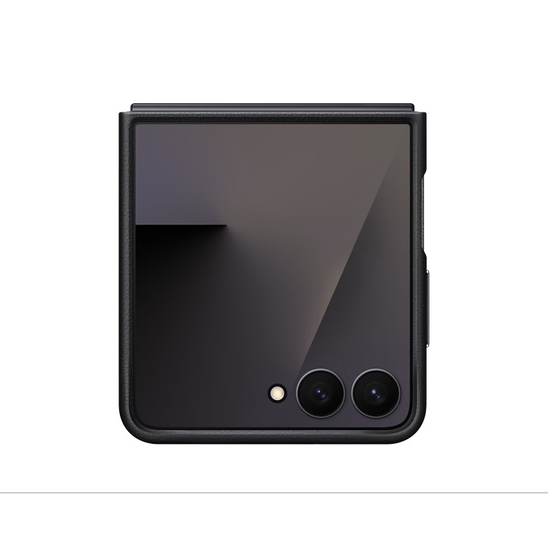 Samsung Ochranný kryt z vegánskej kože Flip7 Black