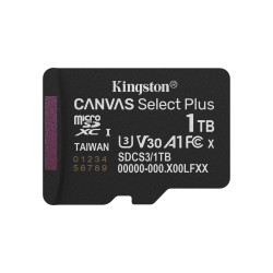 1TB microSDXC Kingston U3 150MB/s bez adaptéra