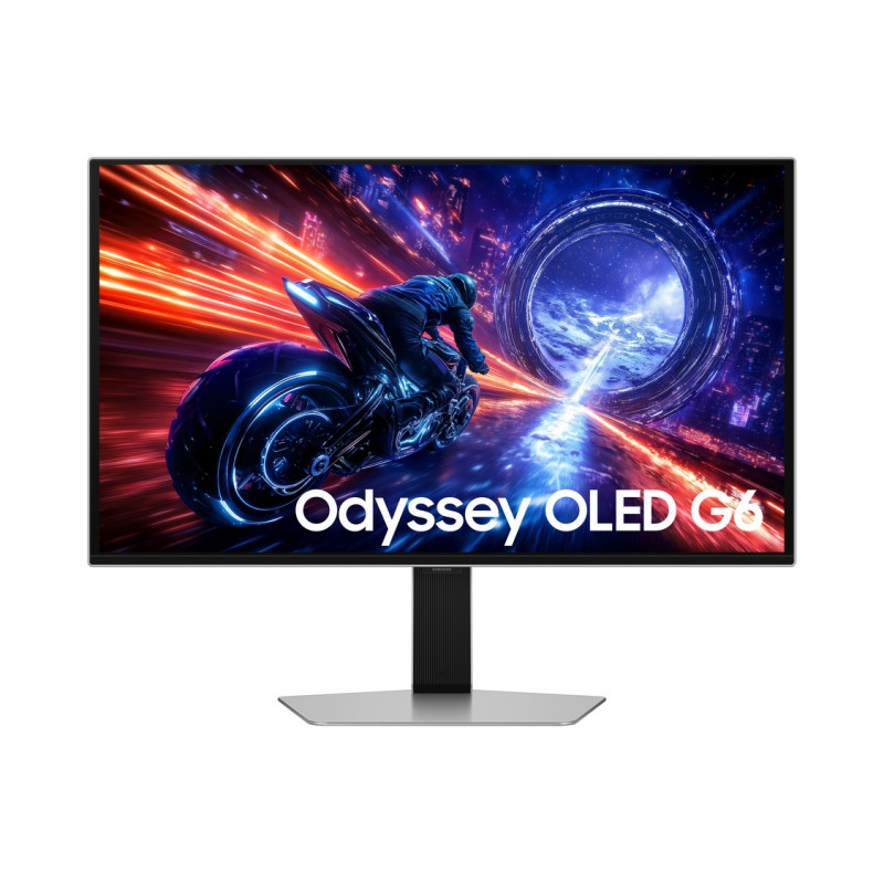 Samsung Odyssey OLED G6/G60SF/27''/OLED/QHD/500Hz/0,03ms/Strieborná/2R