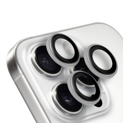 OBAL:ME Ochrana Šošoviek pre Apple iPhone 16 Pro/16 Pro Max White Titanium