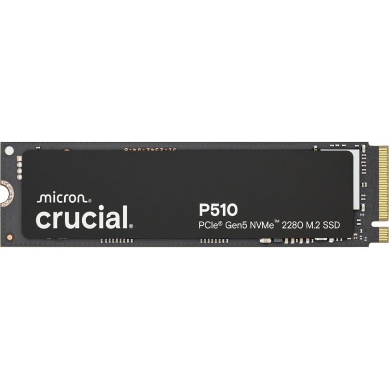 Crucial P510 2TB PCIe Gen5 NVMe 2280 M.2 SSD