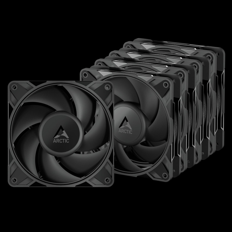 ARCTIC P12 Pre PST - 120mm PWM ventilátor s rozdeľovačom káblov (balenie po 5 kusoch)