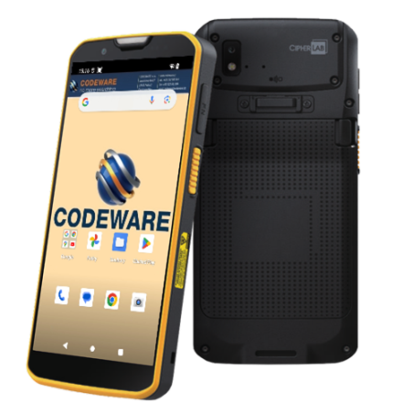 CipherLab RS38: Odolný terminál, 2D, WiFi 6E, SIM, GPS, GMS, Android 13