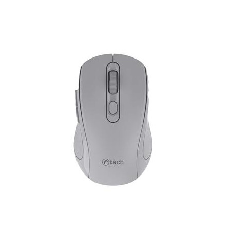 Myš C-TECH WLM-12, BT5.0 + 2,4 GHz, sivá