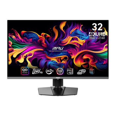 MSI MPG/321URX/31,5''/QD-OLED/4K UHD/240Hz/0,03ms/Čierna/3R
