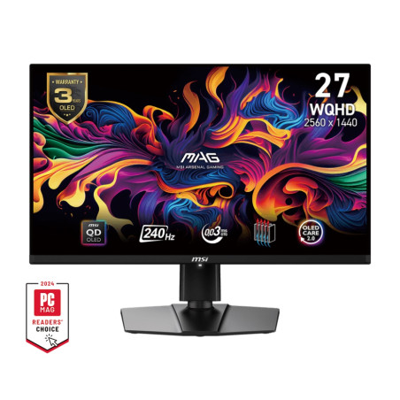 MSI MAG/271QPX E2/26,5''/QD-OLED/QHD/240Hz/0,03ms/Čierna/3R