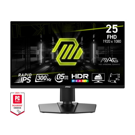 MSI MAG/255PXF/24,5''/IPS/FHD/300Hz/0,5ms/Čierna/3R