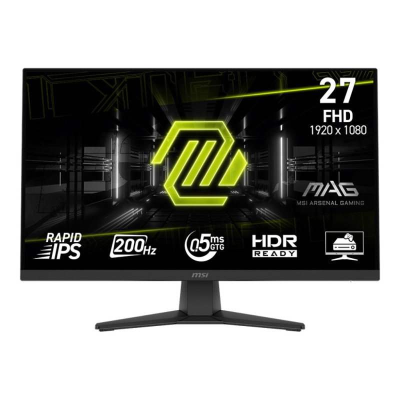 MSI MAG/272F/27''/IPS/FHD/200Hz/0,5ms/Čierna/3R