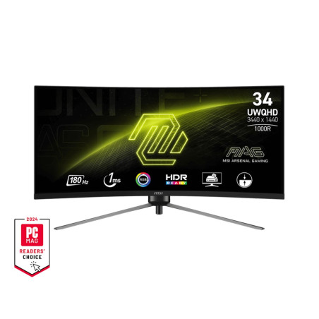 MSI MAG/345CQR/34''/VA/wQHD/180Hz/1ms/Čierna/3R