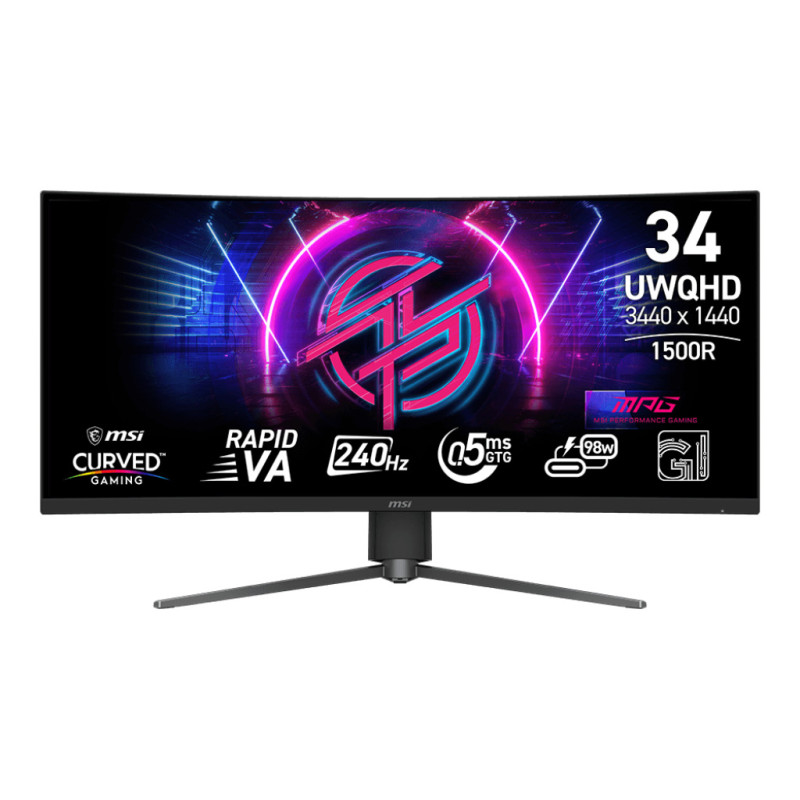 MSI MPG/346CQRF X24/34''/VA/wQHD/240Hz/0,5ms/Čierna/3R