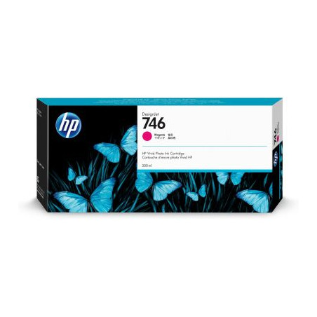 HP 746 300 ml Magenta Ink Cartridge