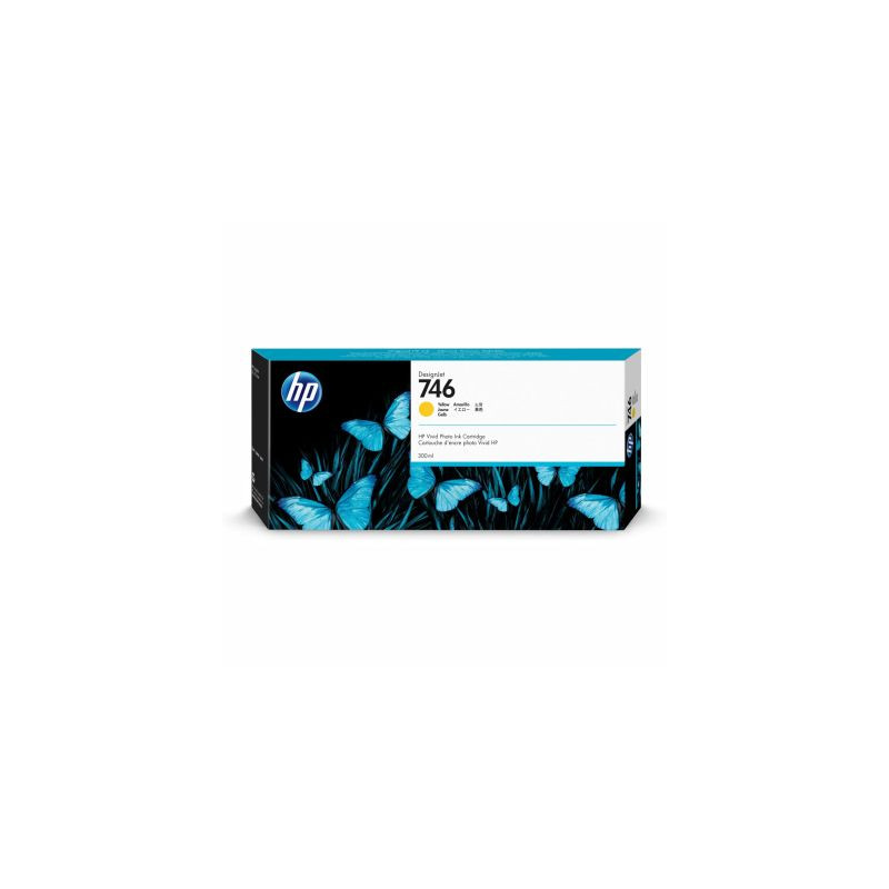 HP 746 300 ml Yellow Ink Cartridge
