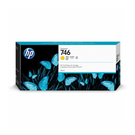 HP 746 300 ml Yellow Ink Cartridge